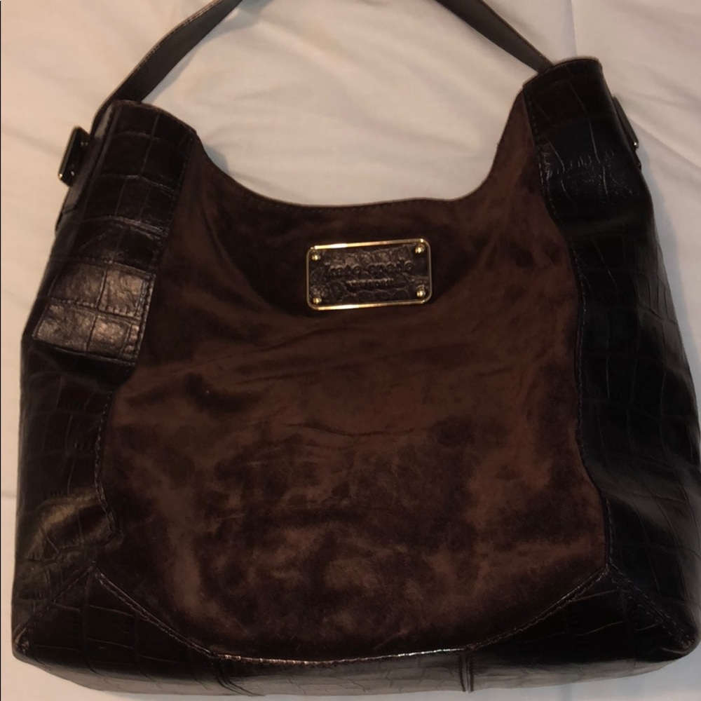 Vintage Choate Brown Suade Kate Spade Purse